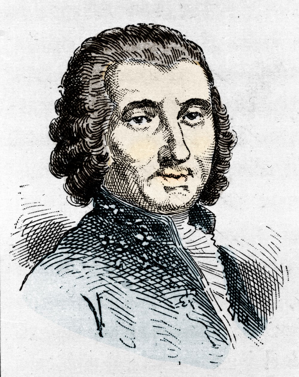 صورة لويجي بوكيريني. (1743 - 1805). الملحن الإيطالي. بواسطة فنان غير معروف