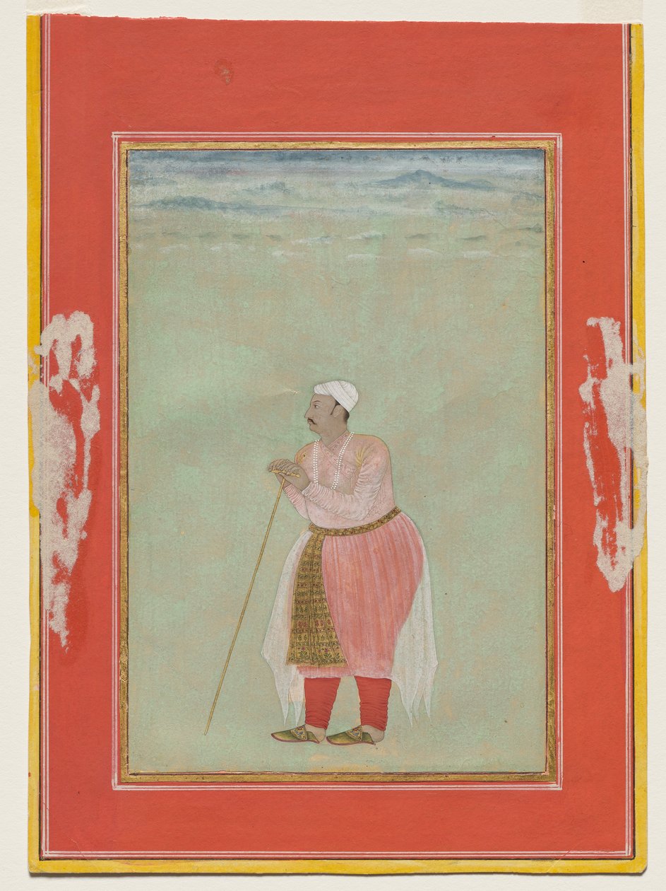 صورة لمهراجا راي سينغ من بيكانير (1574-1612) بواسطة فنان غير معروف