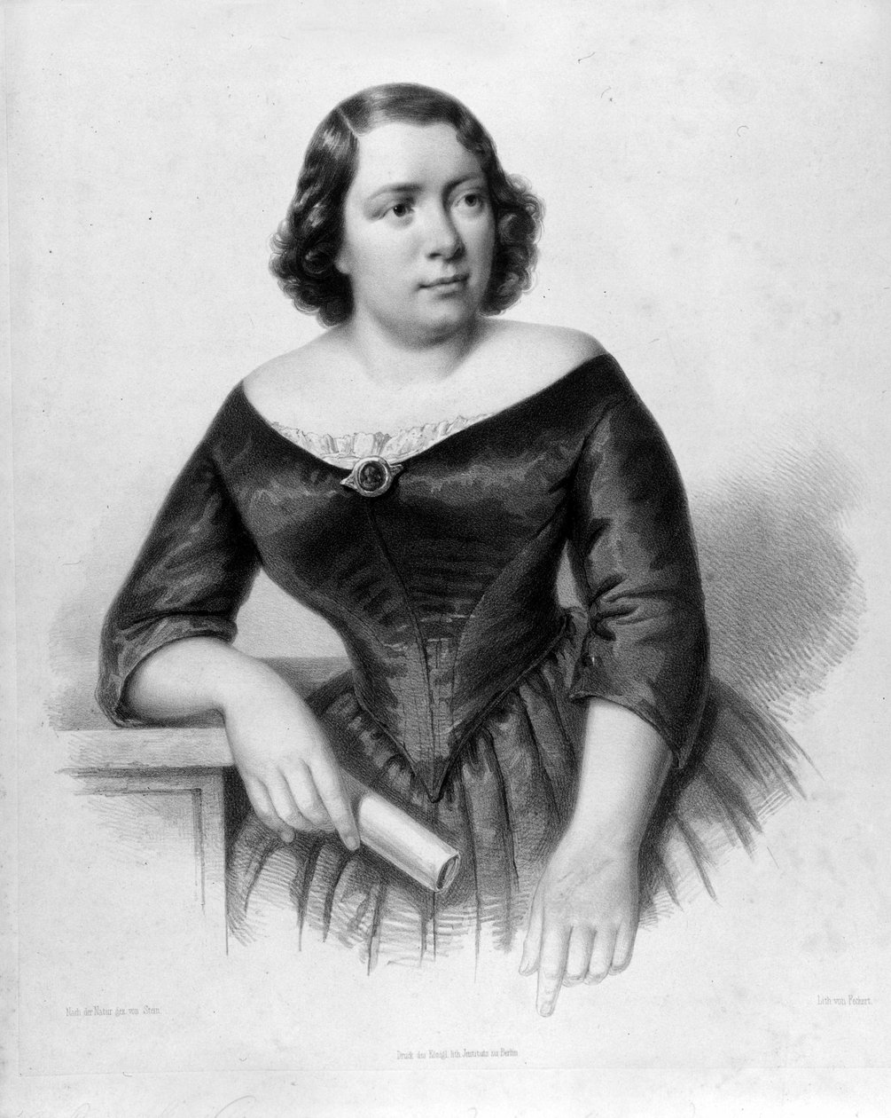 صورة لماريتا ألبوني (1826-1894) ، مغنية كونترالتو إيطالية. بواسطة فنان غير معروف