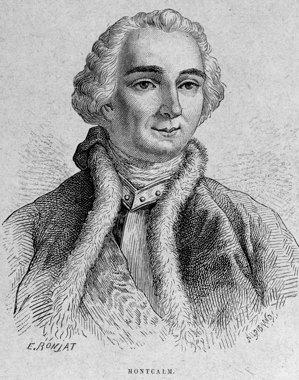 صورة مونتكالم ، الجنرال الفرنسي (1712 - 1759) بواسطة فنان غير معروف