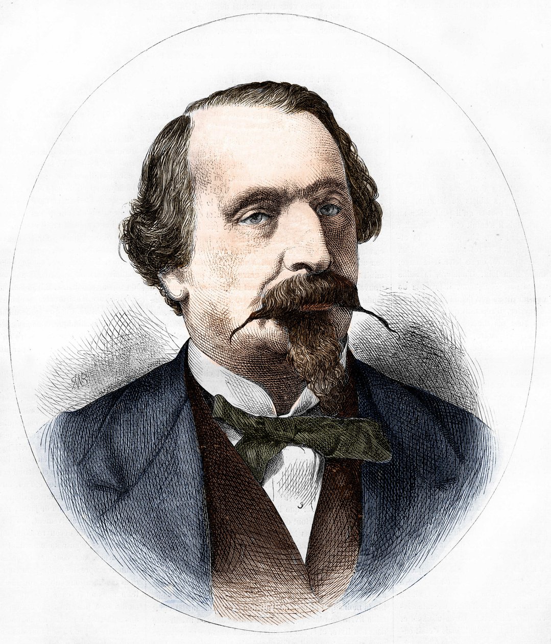 صورة لنابليون الثالث (1808-1873) ، إمبراطور الفرنسيين. بواسطة فنان غير معروف