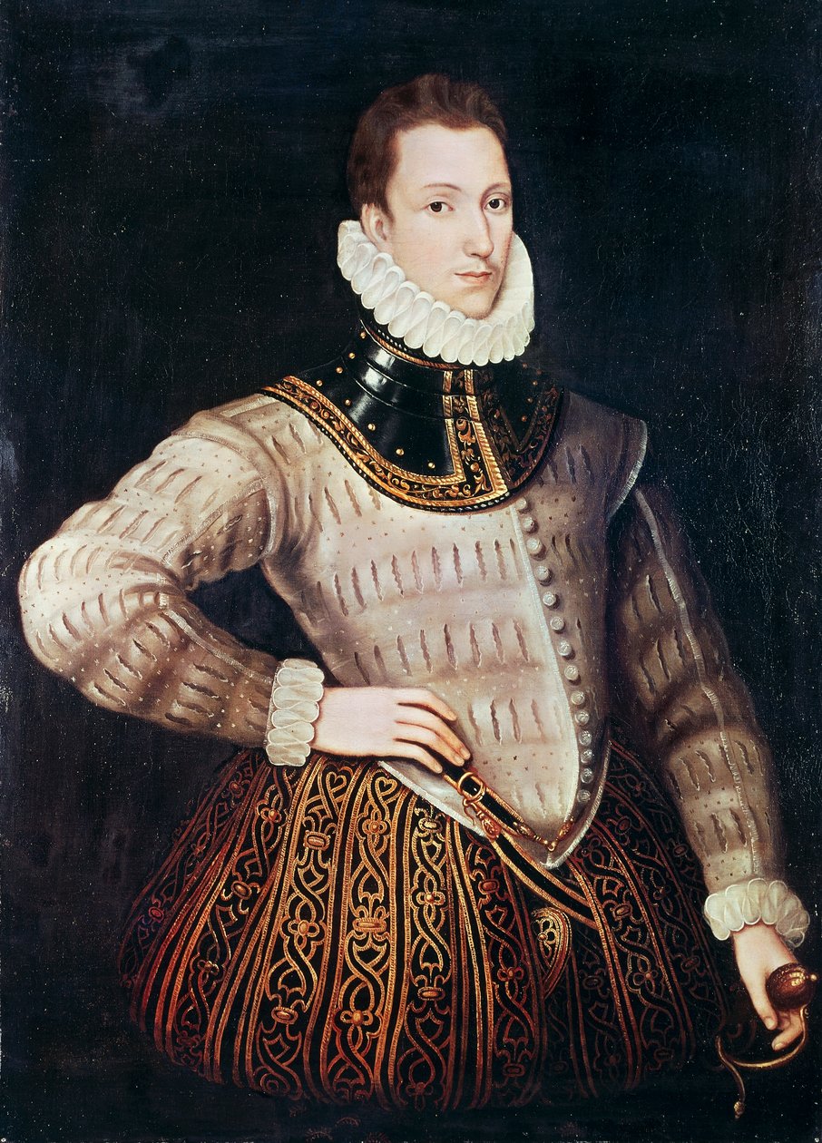 صورة لفيليب سيدني (Penshurst بواسطة فنان غير معروف