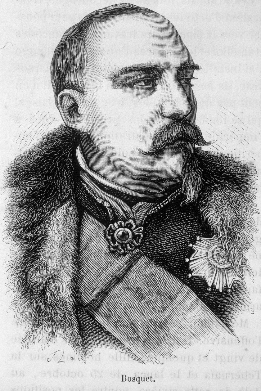 صورة بيير فرانسوا جوزيف بوسكيه (1810-1861) حراس من فرنسا. بواسطة فنان غير معروف