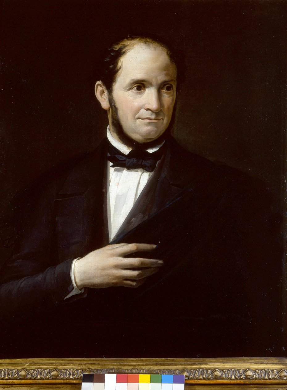 صورة لسافيريو ميركادانتي (1795-1870) ، ملحن إيطالي ، لوحة مجهولة. متحف مسرح لا سكالا ، ميلانو بواسطة فنان غير معروف