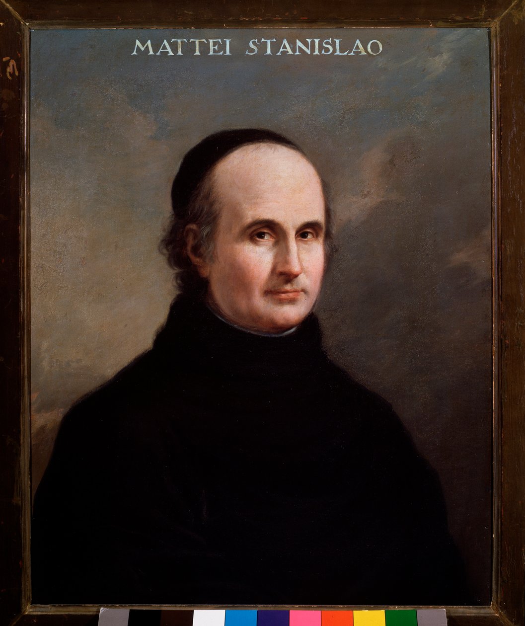 صورة لستانيسلاو ماتي (1750-1825) الملحن الإيطالي لوحة مجهول. بولونيا من القرن الثامن عشر ، متحف موسيقي مدني بواسطة فنان غير معروف