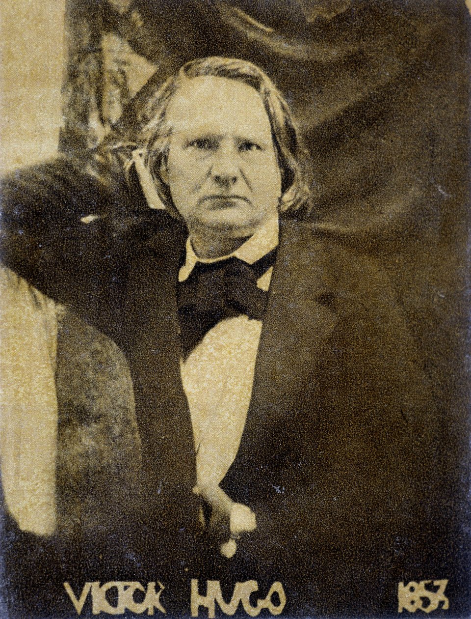 Portrait of Victor Hugo in 1853 بواسطة فنان غير معروف