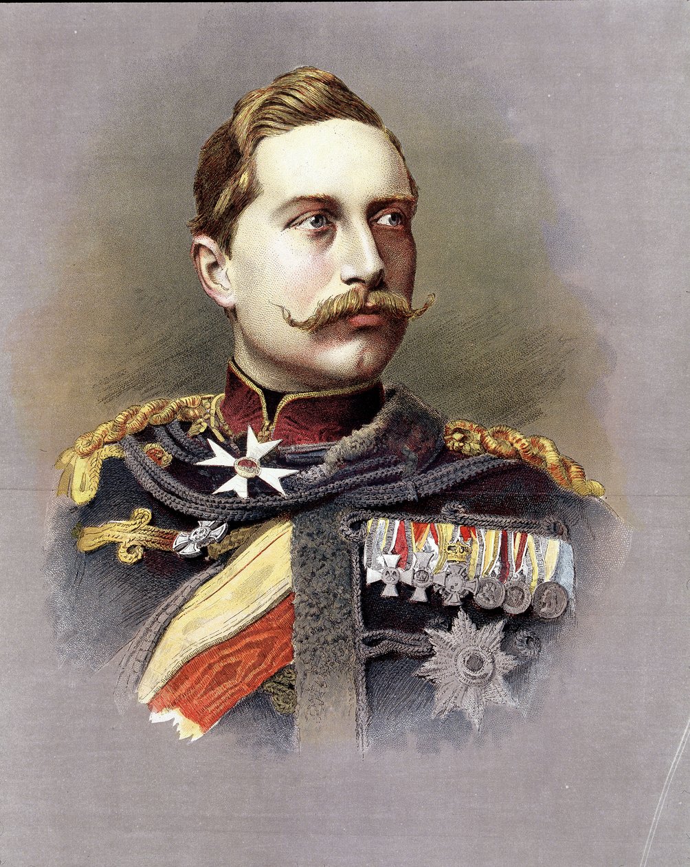 صورة ويليام الثاني (1859-1941) بواسطة فنان غير معروف