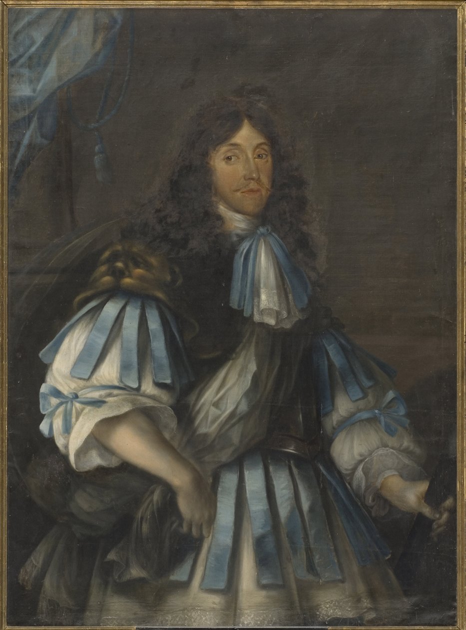 الأمير إيمانويل دانهالت كوثين - صورة الأمير إيمانويل من أنهالت-كوثين (1631-1670) ، مجهول. زيت على قماش. الأبعاد: ١٣٠ × ٩٥ سم. المتحف الوطني ستوكهولم بواسطة فنان غير معروف