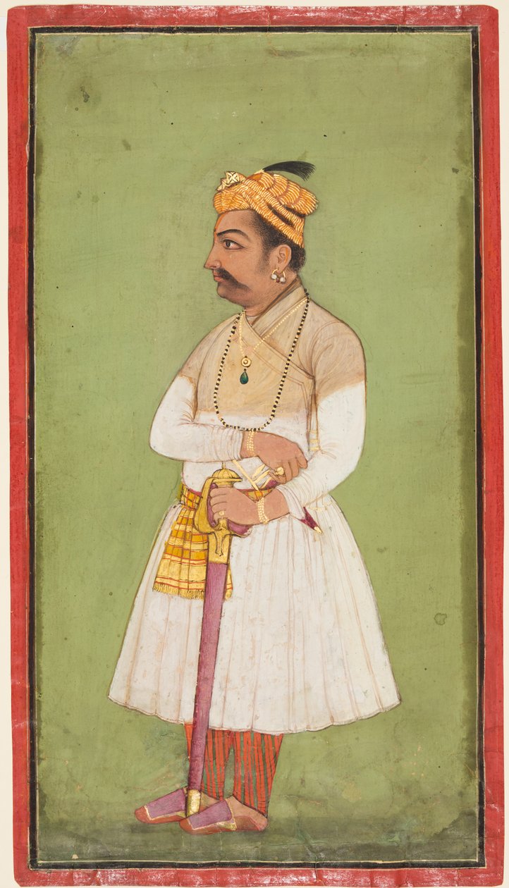 رجا هاري سين من ماندي (1604-1623-37) بواسطة فنان غير معروف
