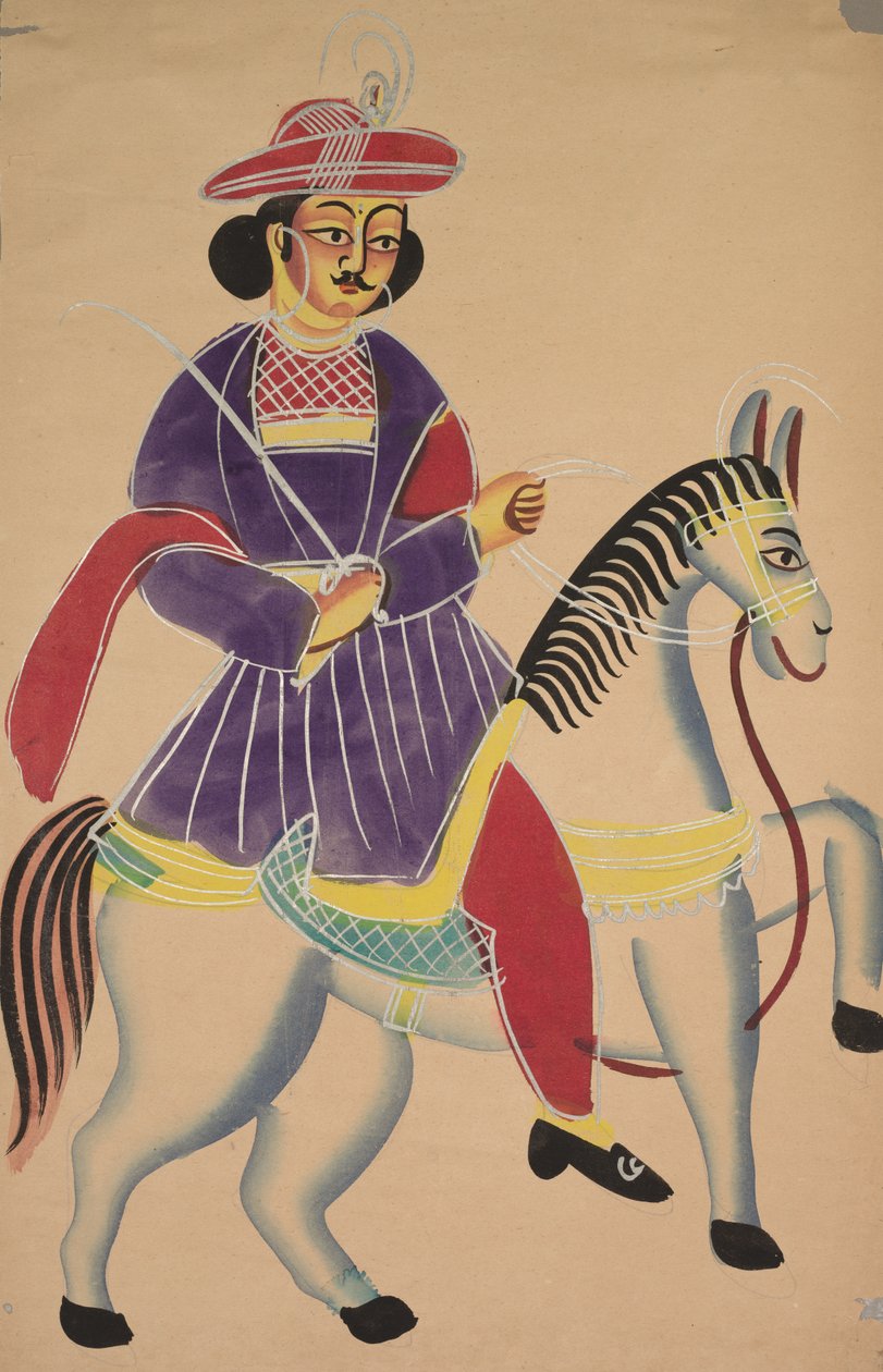 رجا ركوب الخيل بواسطة فنان غير معروف