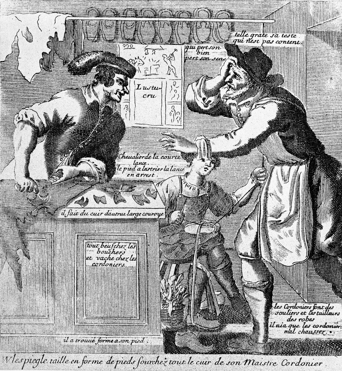 Shoemaker - 1782 - متحف Carnavalet. بواسطة فنان غير معروف