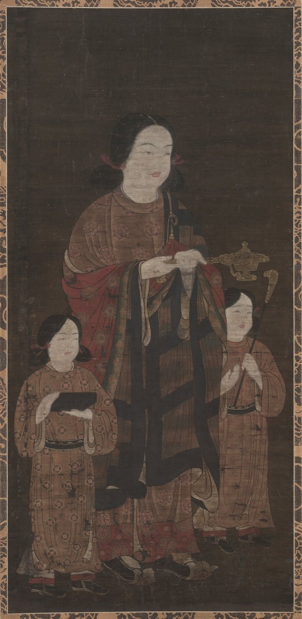 Shōtoku تايشي في السادسة عشرة بواسطة فنان غير معروف
