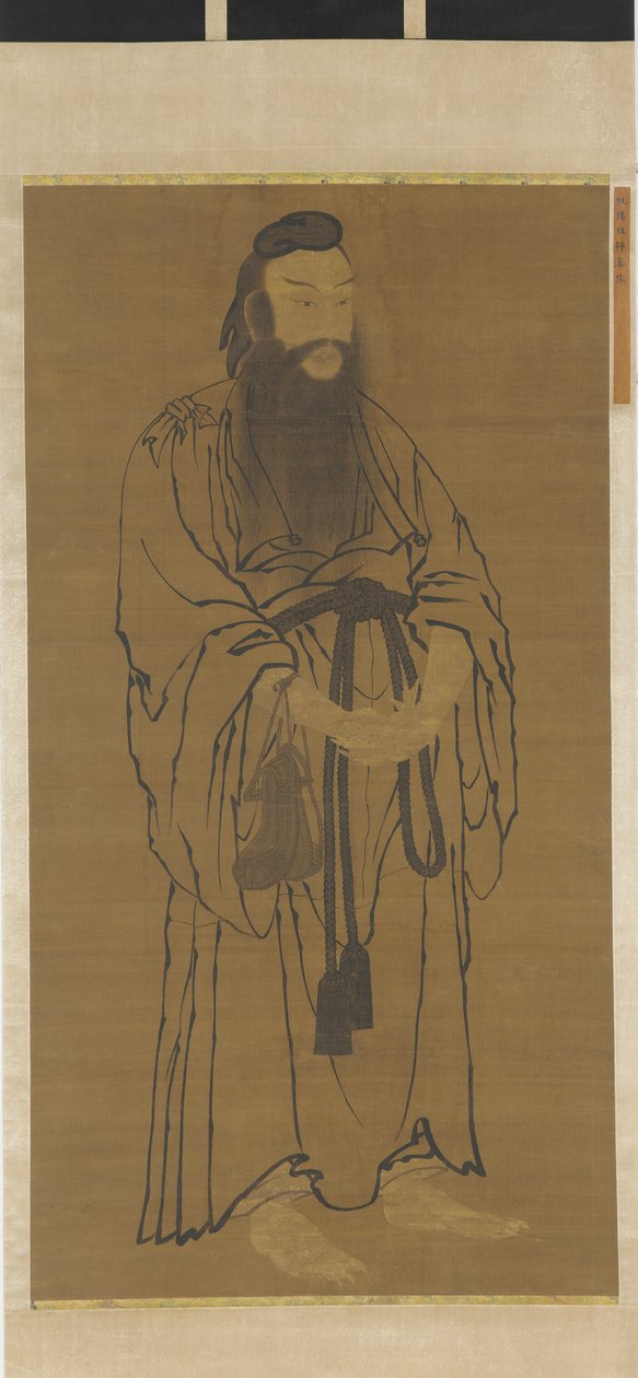 شخصية دائمة من Lü Dongbin بواسطة فنان غير معروف