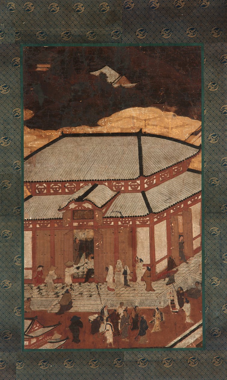 Daibutsuden ، Hoko-ji ، كيوتو بواسطة فنان غير معروف