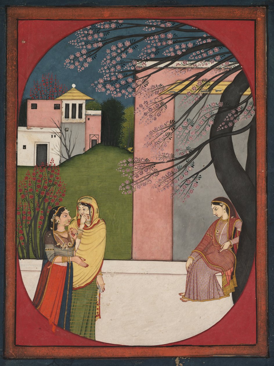 The Lovelorn Heroine ، من سات ساي بيهاري بواسطة فنان غير معروف