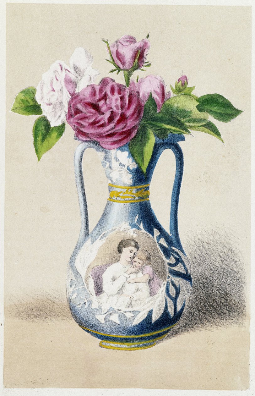 The four seasons: summer, rose بواسطة فنان غير معروف