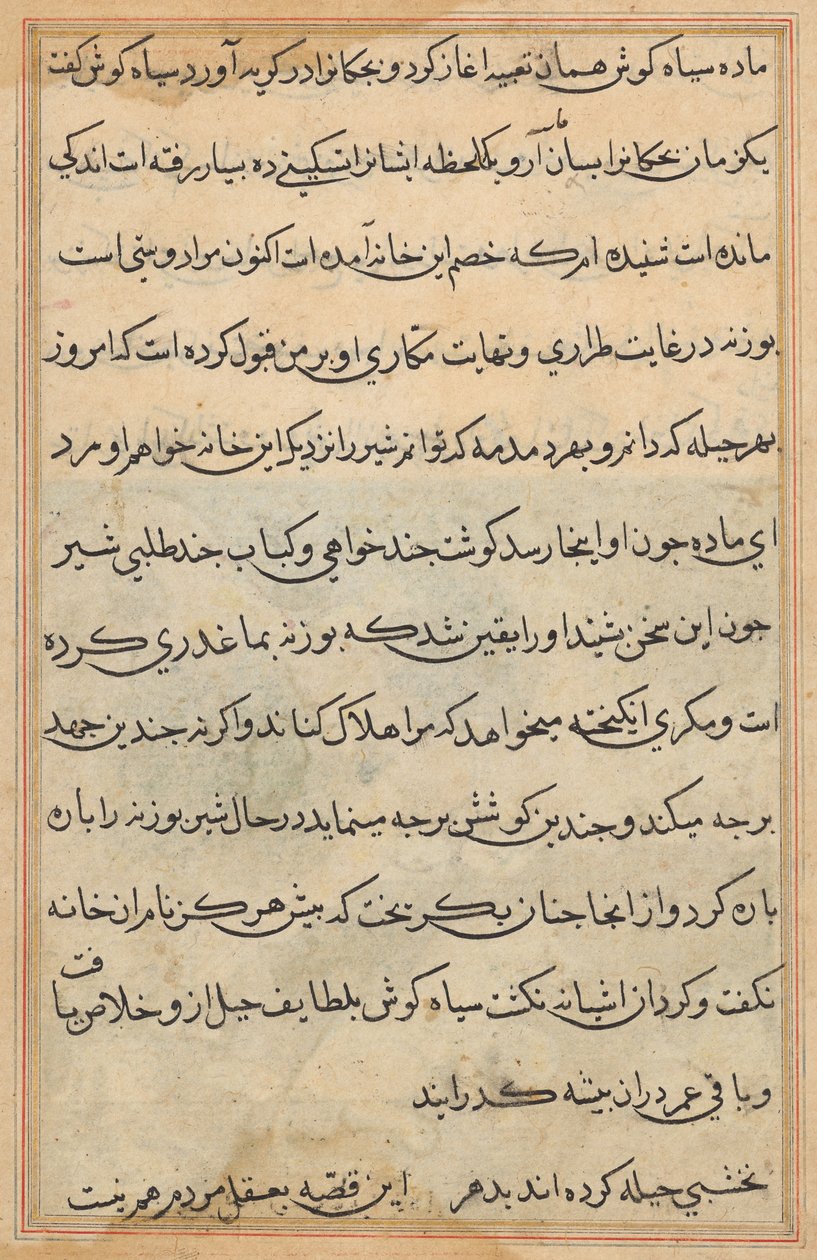 توتي ناما (حكايات ببغاء) بواسطة فنان غير معروف