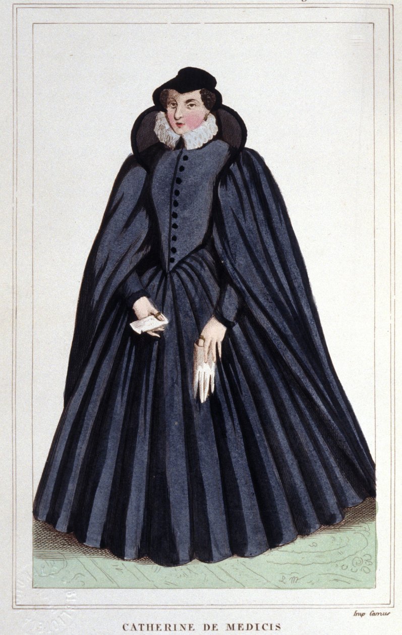 صورة لكاثرين دي ميديشي (1519-1589). بواسطة فنان غير معروف