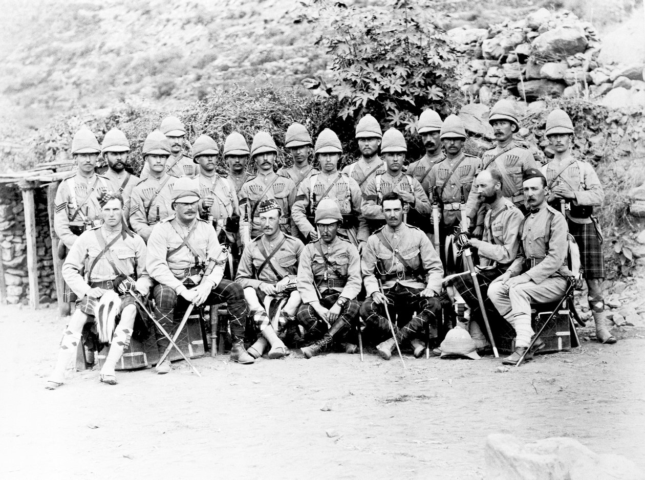 الكتيبة الثانية ، Seaforth Highlanders (Ross-shire Buffs ، The Duke of Albany's) ، بعثة الجبل الأسود بواسطة مصور غير معروف