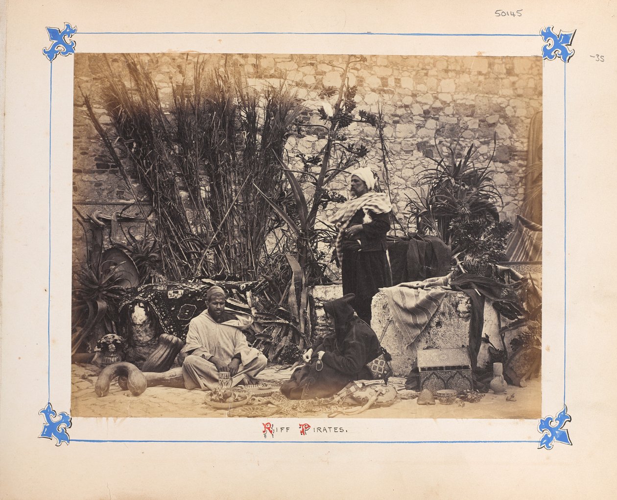 الفطور في الضباط؟ فوضى ، الفوج 86 ، جبل طارق ، 1866 حوالي بواسطة غير معروف