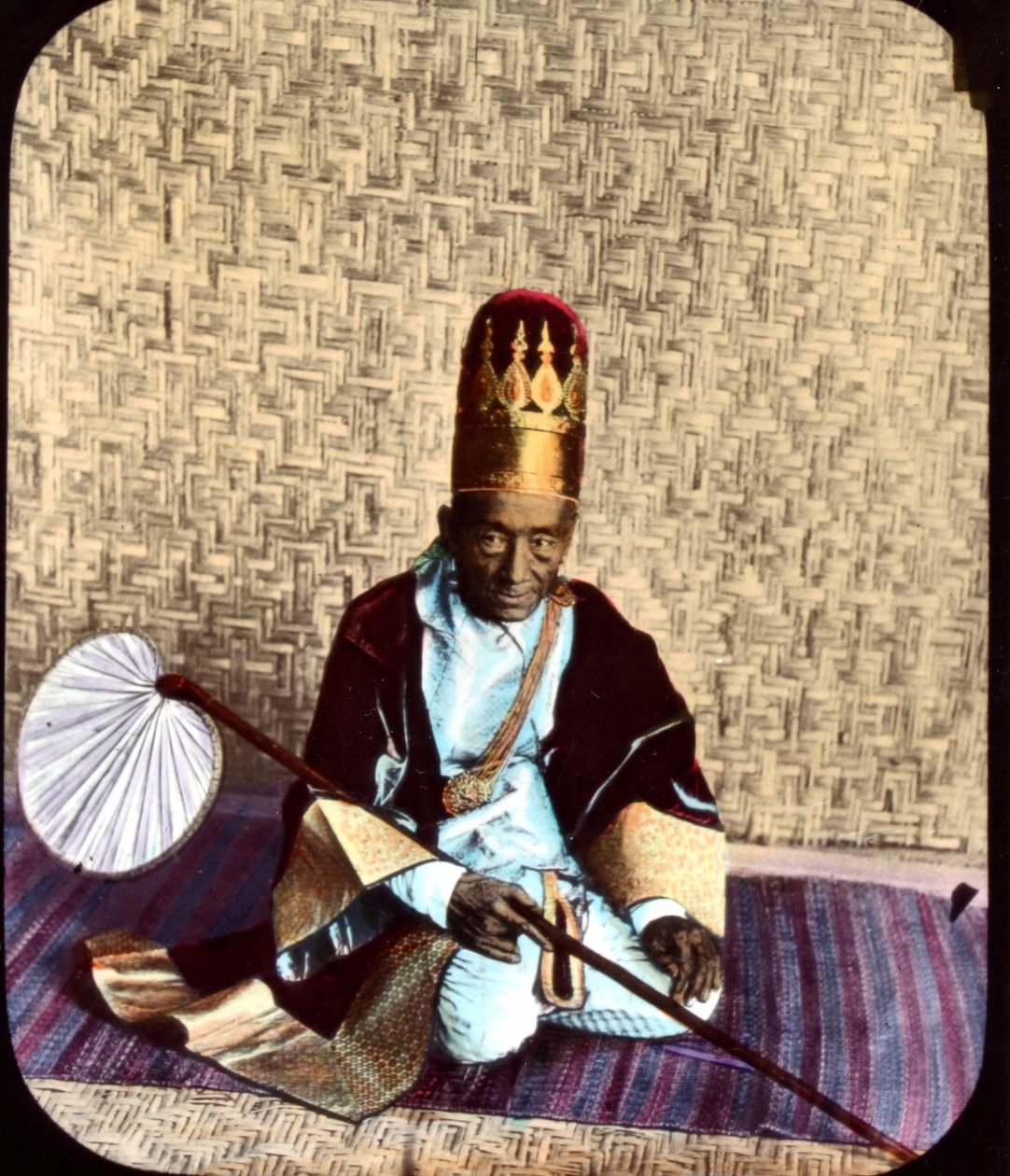 القائد العام للجيش في ماندالاي ، حوالي ١٨٩٠ (صورة) بواسطة مصور غير معروف