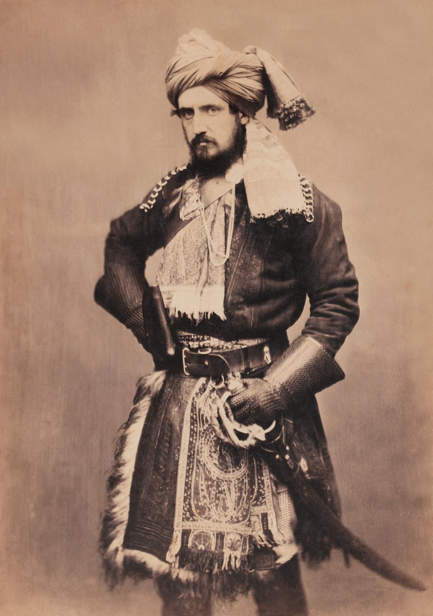 دايتون بروبين ، سلاح الفرسان الثاني في البنجاب ، 1857 حوالي بواسطة مصور غير معروف