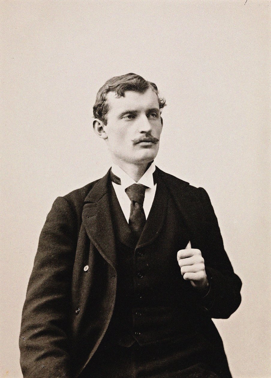 Edvard Munch par Anonymous، c. 1889 - صورة فوتوغرافية - مكتبة النرويج الوطنية ، أوسلو بواسطة مصور غير معروف