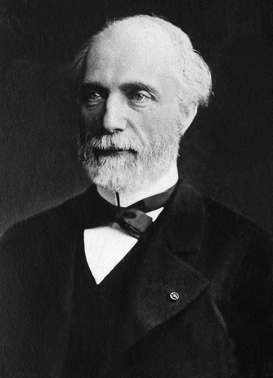 Louis Charles de Saulces de Freycinet (1828-1923) ، مهندس المناجم ، فيزيائي ، أكاديمي انتخب عام 1890. بواسطة مصور غير معروف