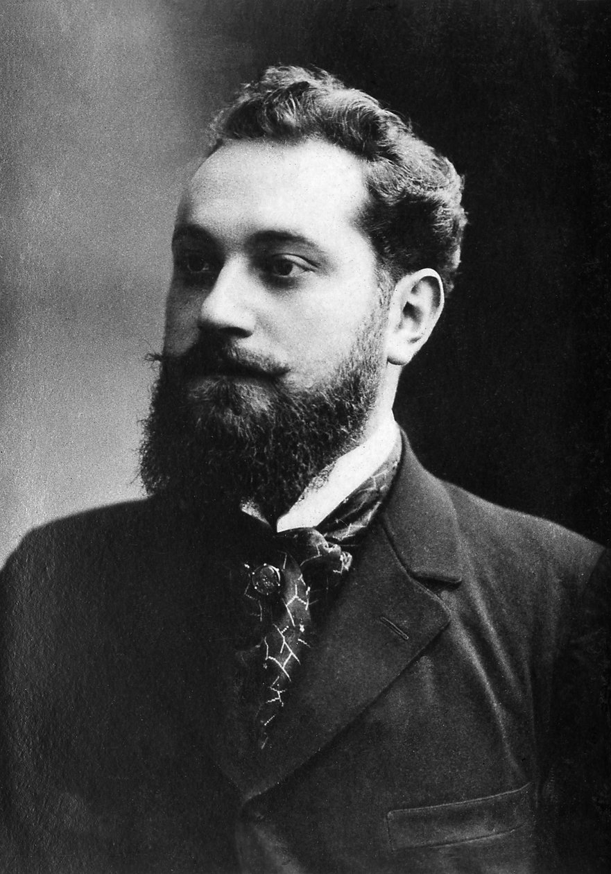 صورة لألبرت غيوم (1873-1942) ، رسام ورسام ورسام كاريكاتير فرنسي. بواسطة مصور غير معروف