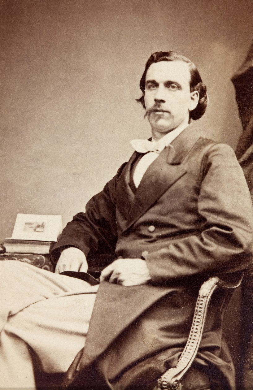 صورة ألان فولي ، حوالي عام 1860 (صورة بالأبيض والأسود) بواسطة مصور غير معروف
