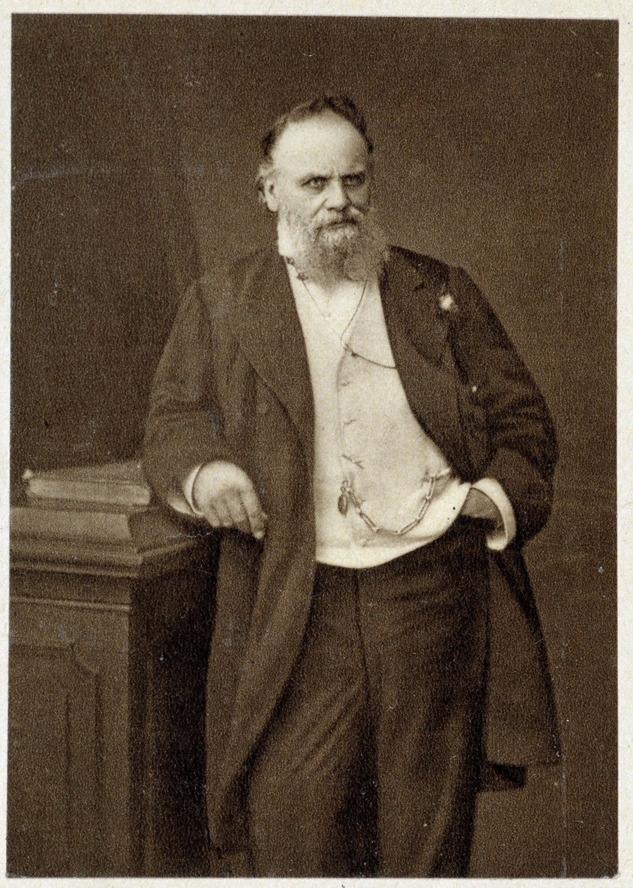 صورة لأريستيد بوكيكوت (تاجر وخيري) عام 1874. بواسطة مصور غير معروف