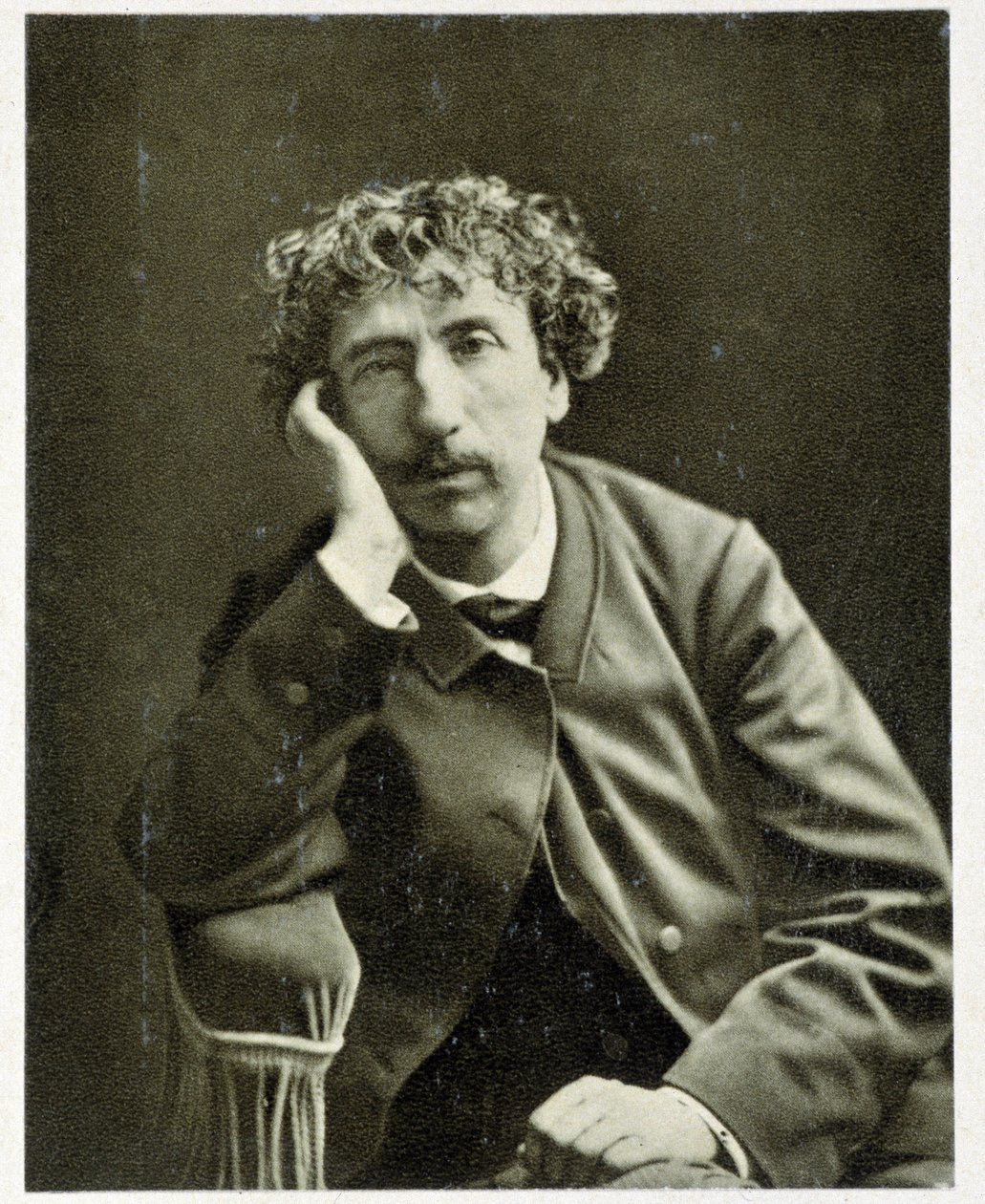 صورة تشارلز غارنييه (1825 - 1898) عام 1882 بواسطة مصور غير معروف