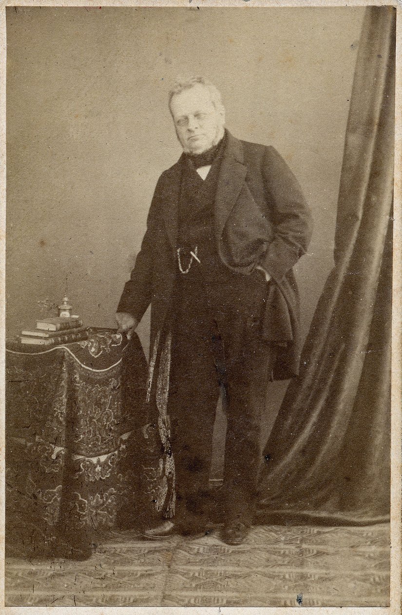 صورة للكونت كاميلو بيرسو من كافور (1810-1861) - حوالي عام 1855 بواسطة مصور غير معروف