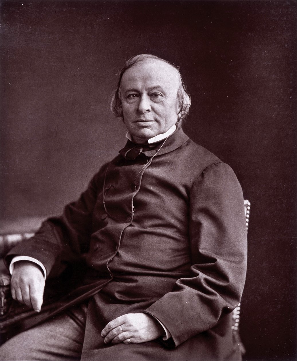 صورة لإدوار رينيه لوفيفر دي لابولاي (1811-1883) ، محامي وسياسي فرنسي. بواسطة مصور غير معروف