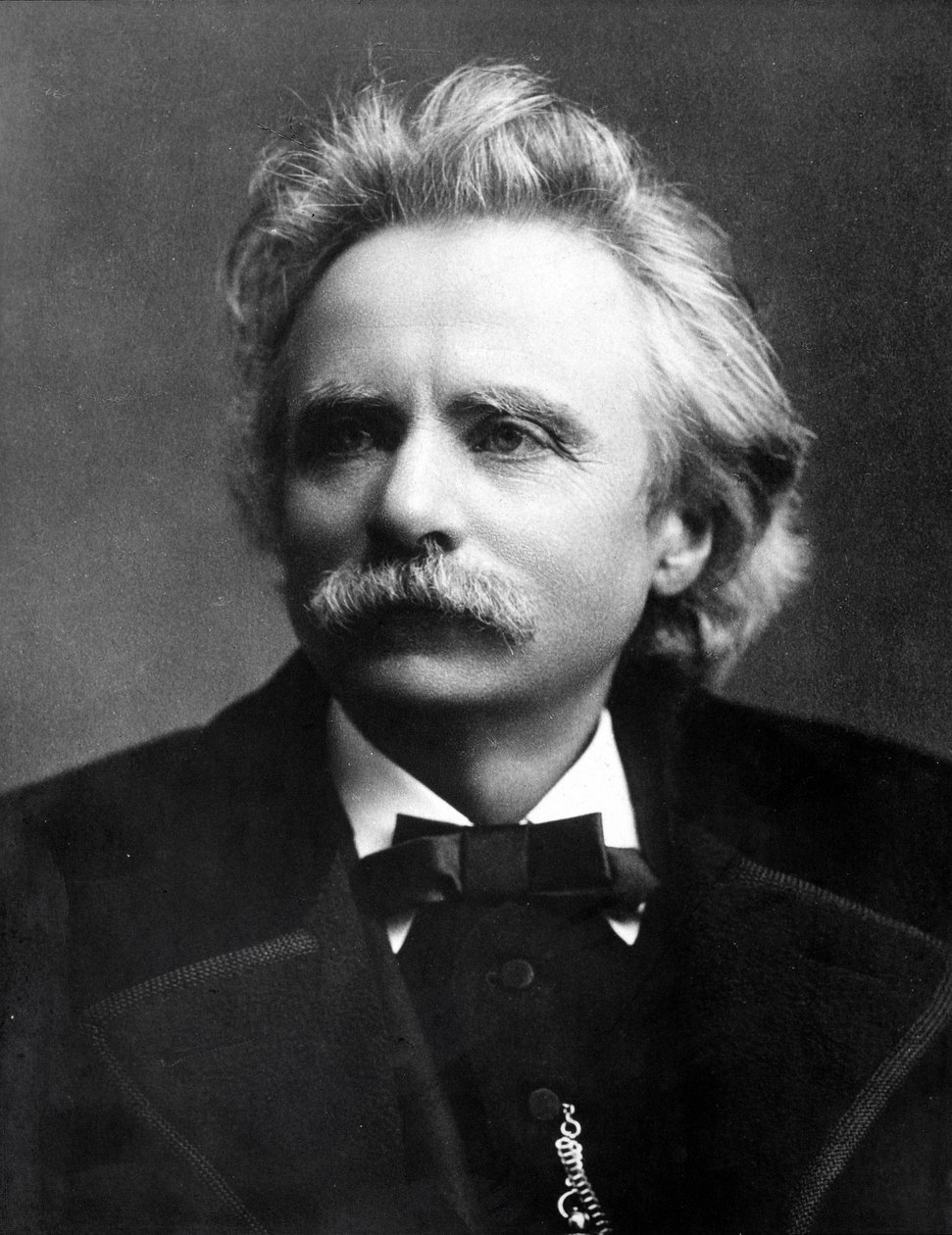 صورة لإدوارد جريج (1843 - 1907) ملحن نرويجي. بواسطة مصور غير معروف
