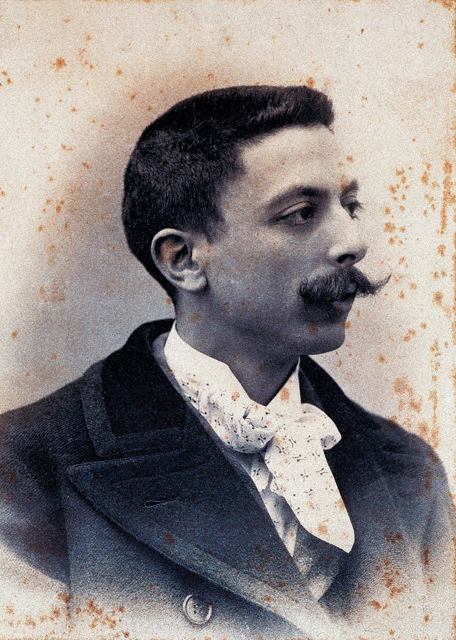 صورة إنريكي جرانادوس (1867-1916) في عام 1895 ملحن وعازف بيانو إسباني. بواسطة مصور غير معروف
