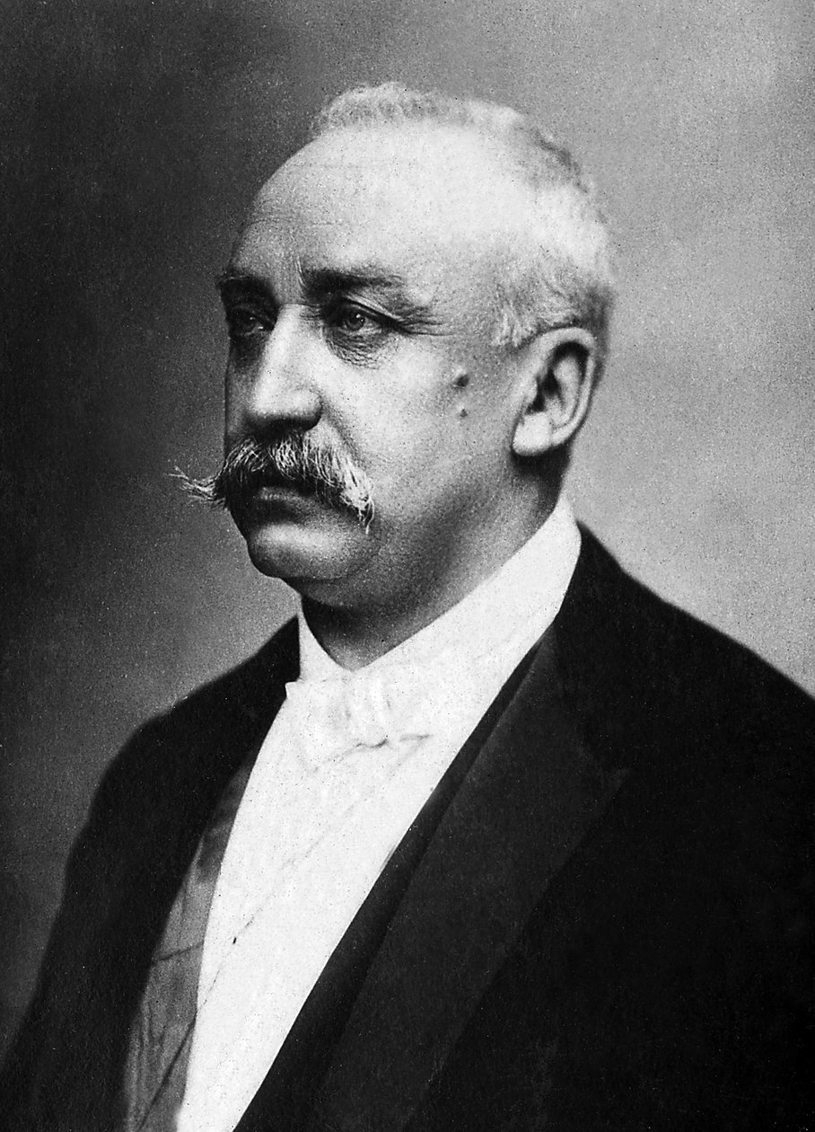 صورة فيليكس فور (1841-1899) ، رجل صناعي وسياسي ، جمهوري معتدل ، أصبح رئيسًا للجمهورية من عام 1895 إلى عام 1899. بواسطة مصور غير معروف