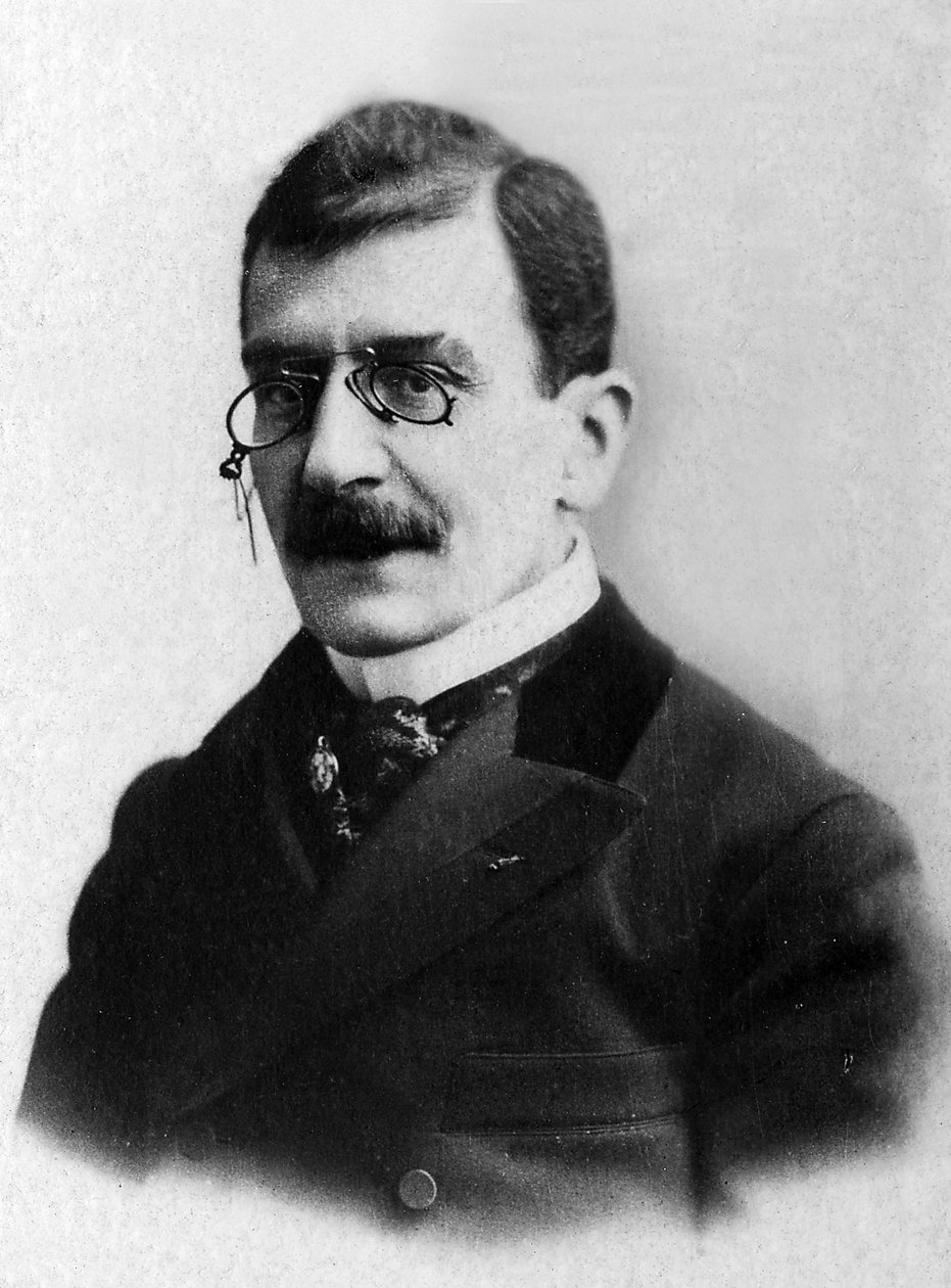 صورة لفرديناند برونيتيير (1849-1906) ، ناقد أدبي فرنسي. بواسطة مصور غير معروف