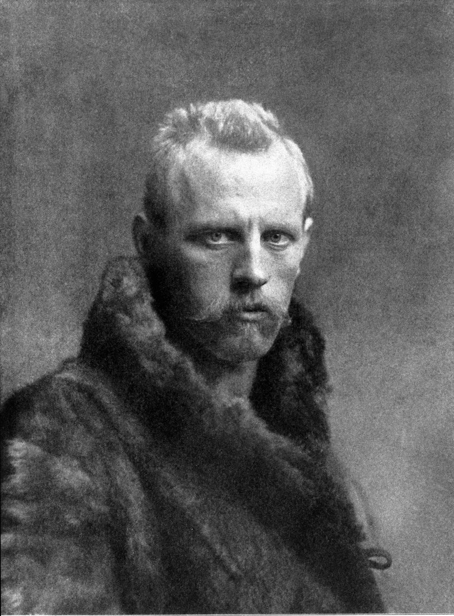 صورة لفريدجوف نانسن (1861-1930) ، مستكشف نرويجي بواسطة مصور غير معروف