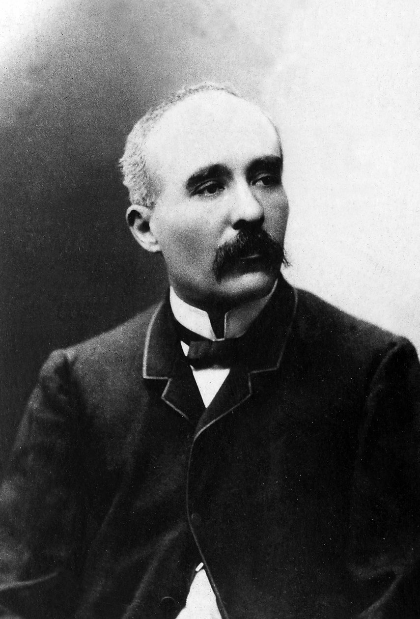 صورة لجورج بنجامين كليمنصو (1841-1929) ، صحفي وسياسي. بواسطة مصور غير معروف