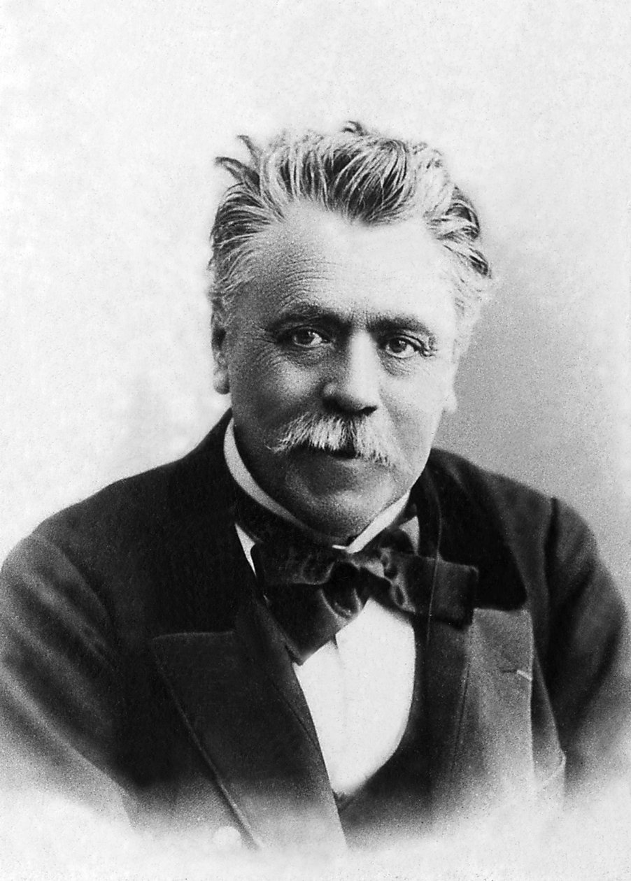 صورة هنري فرانسوا بيكي (1837-1899) ، كاتب فرنسي. بواسطة مصور غير معروف