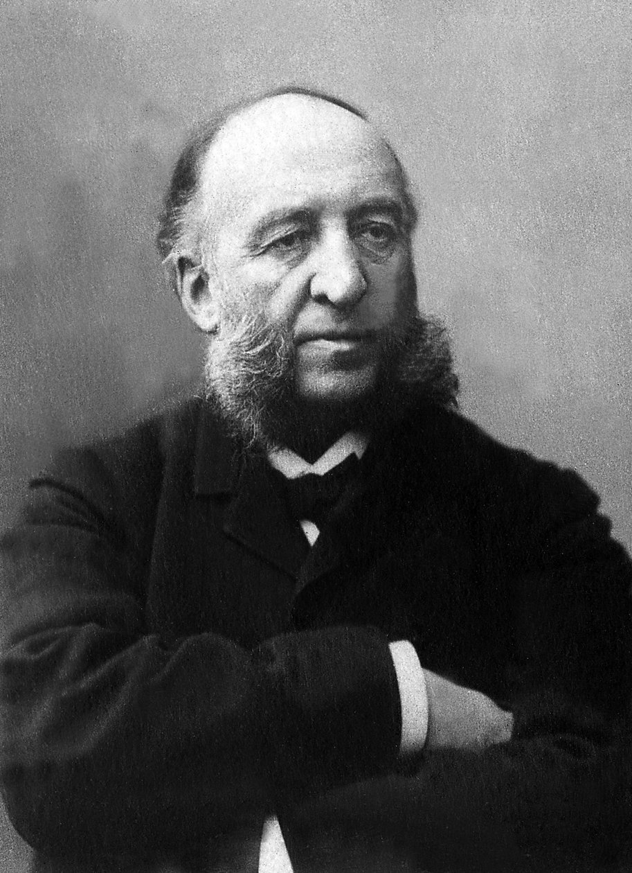 صورة لجول فيري (1832-1893) ، سياسي فرنسي. بواسطة مصور غير معروف