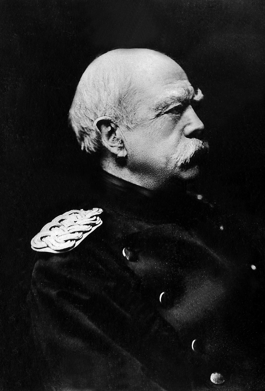 صورة لأوتو إدوارد ليوبولد فون بسمارك (1815-1890) ، مستشار بروسيا والإمبراطورية الألمانية. بواسطة مصور غير معروف