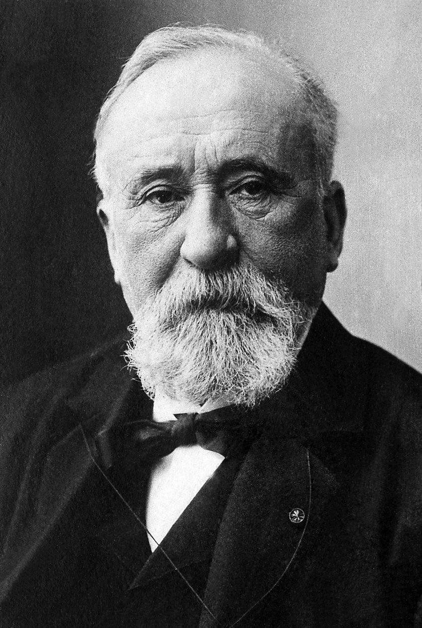 صورة لبيير بوفيس دي شافان (1824-1898) ، رسام رمزي فرنسي. بواسطة مصور غير معروف
