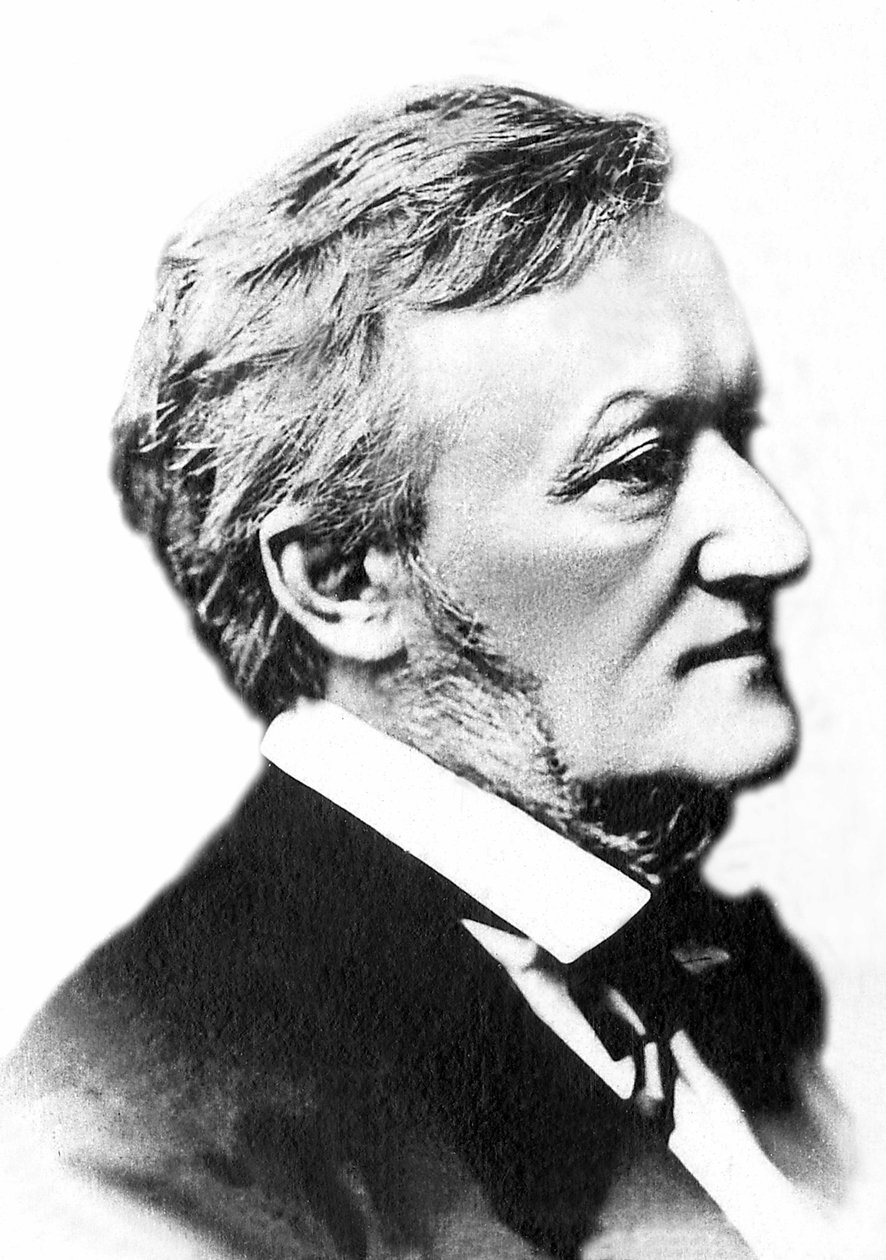 Portrait of Richard Wagner (1813-1883), German composer. بواسطة مصور غير معروف
