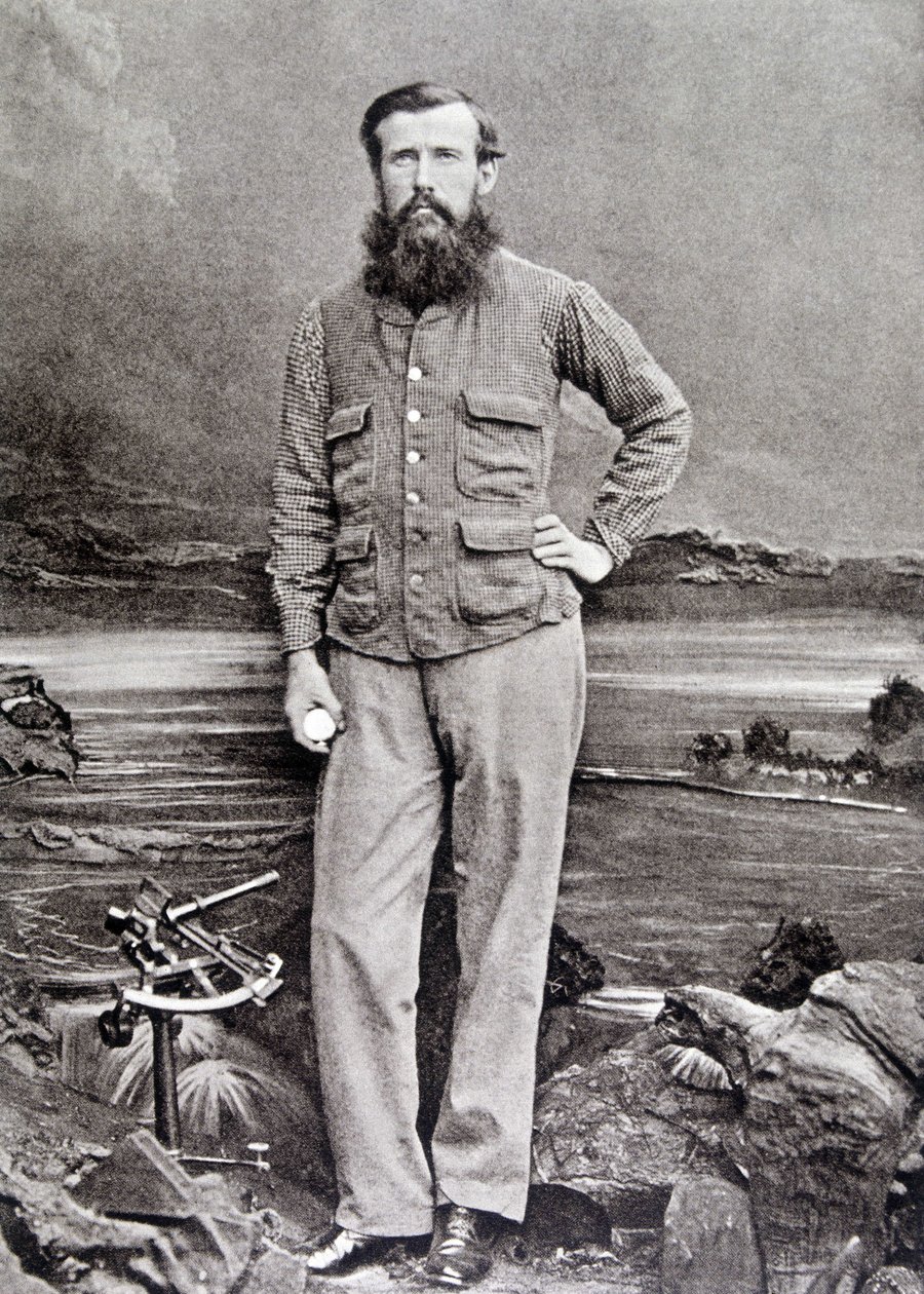 صورة لسبيك ، المستكشف البريطاني (1827 - 1864) بواسطة مصور غير معروف