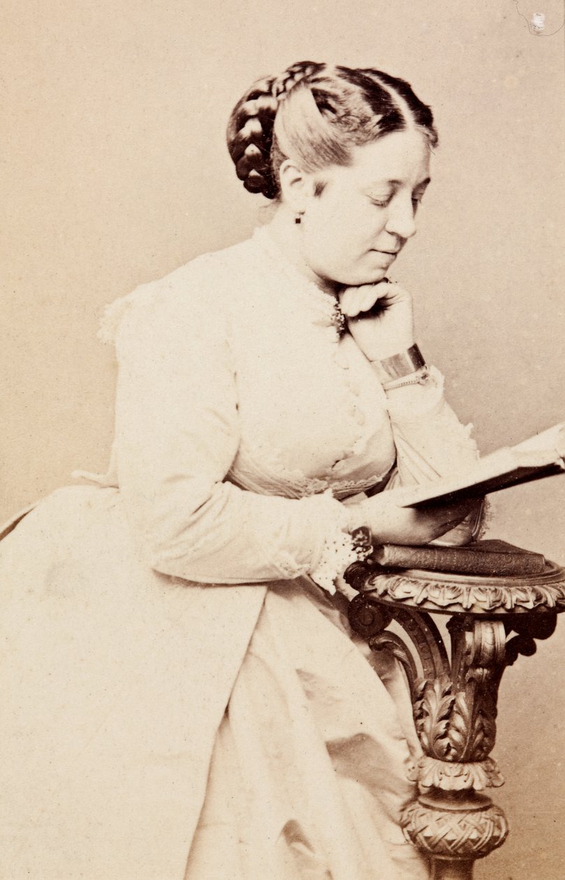 صورة تريز تيتجينز ، حوالي عام 1860 (صورة بالأبيض والأسود) بواسطة مصور غير معروف