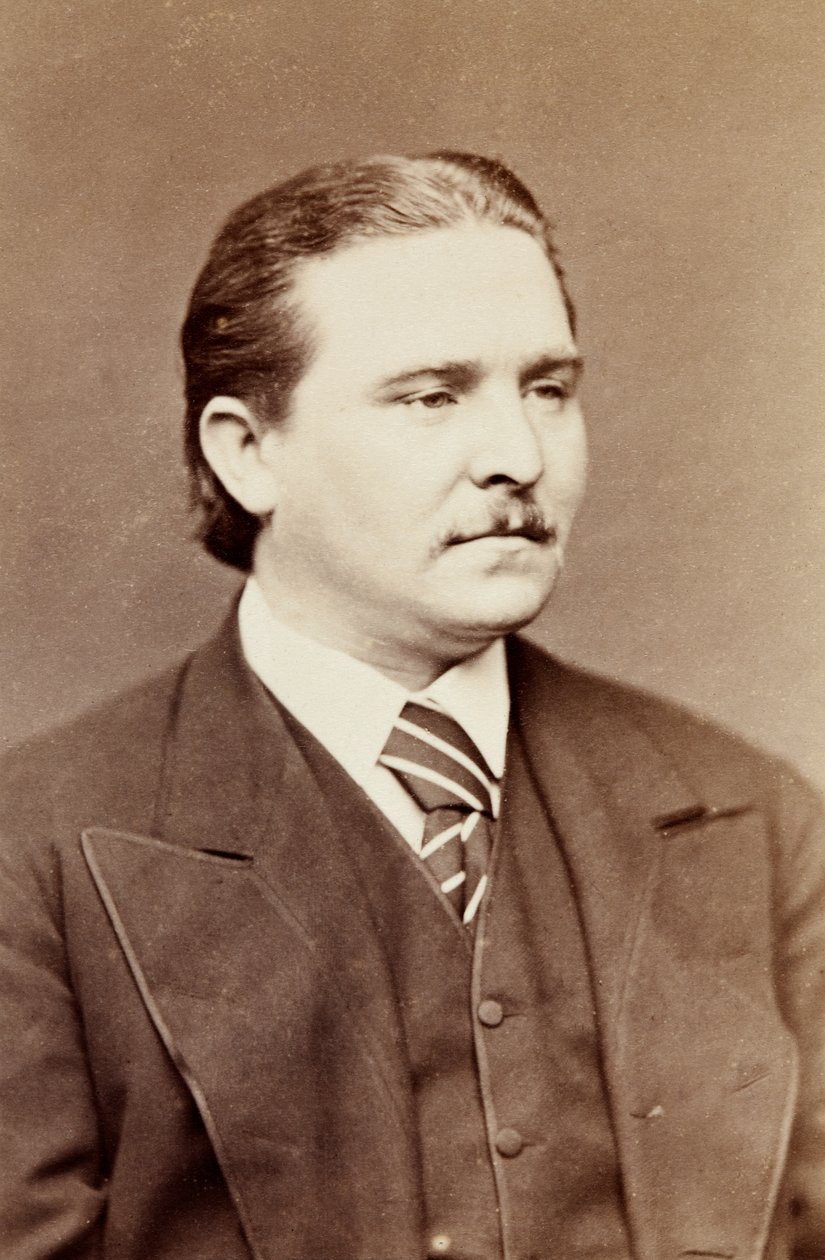 صورة لفيرنون ريجبي ، حوالي عام 1860 (صورة بالأبيض والأسود) بواسطة مصور غير معروف