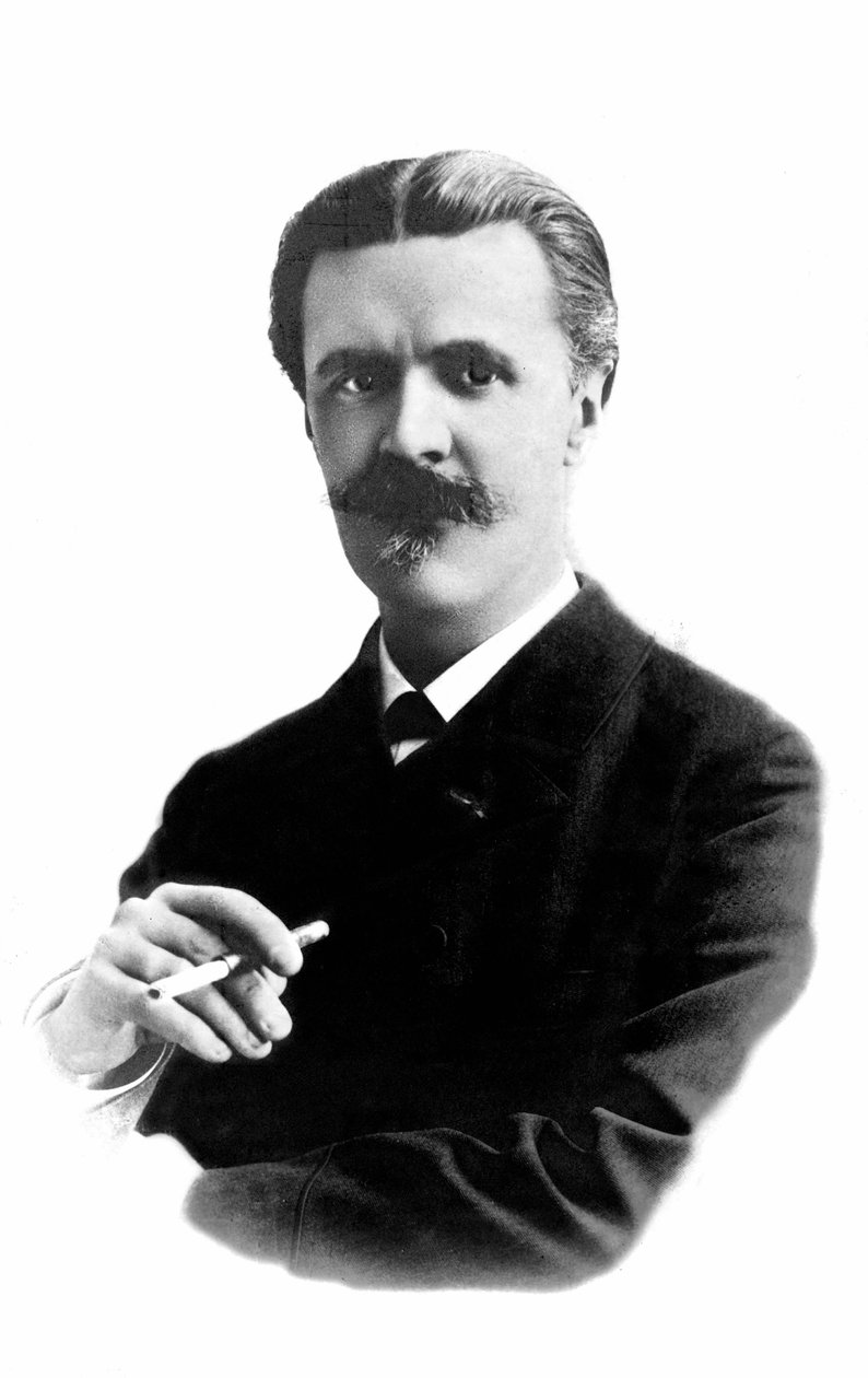 صورة لفنسنت دي إندي (1851-1931) ، الملحن الفرنسي. بواسطة مصور غير معروف