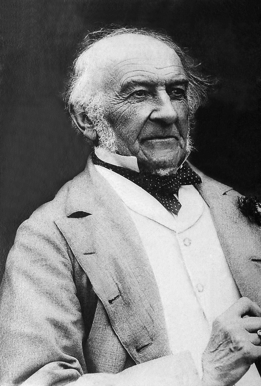Portrait of William Ewart Gladstone (1809-1898), British Prime Minister and politician. بواسطة مصور غير معروف